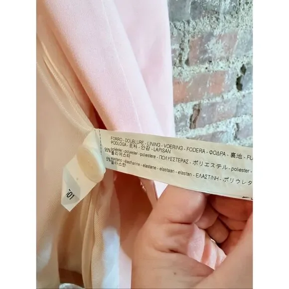 ZARA | WOMAN • Pink Double Breasted Blazer • Ladies Size M - Picture 6 of 14